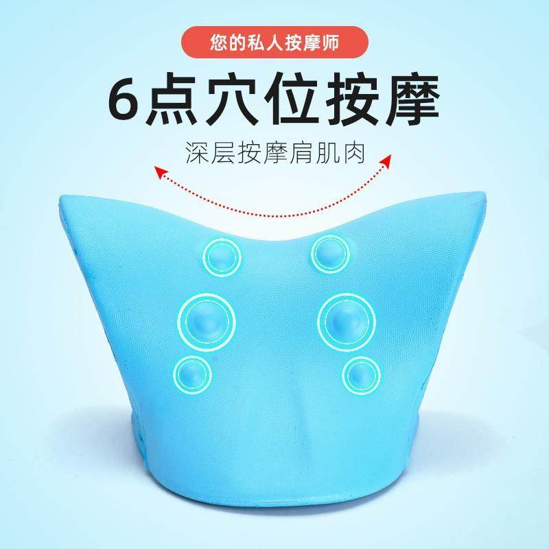 C型颈椎按摩枕重力指压颈部按摩器颈椎枕颈肩按摩枕头家用神器枕,个人护理/保健/按摩器材,颈椎按摩器/枕,淘宝优惠券,粉丝福利购,淘宝优惠卷