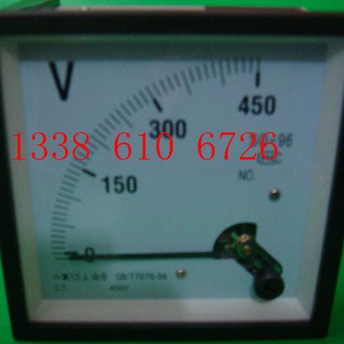 SQ-96    450V指针式 交流电压表 96X96