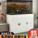 新款 鱼缸底柜底座鱼缸架子轻奢玄关隔断水族柜客厅落地收纳置物柜