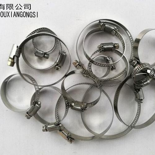 通用型不锈钢喉箍紧固件水管抱箍橡胶管卡箍暖风管卡子水管卡扣