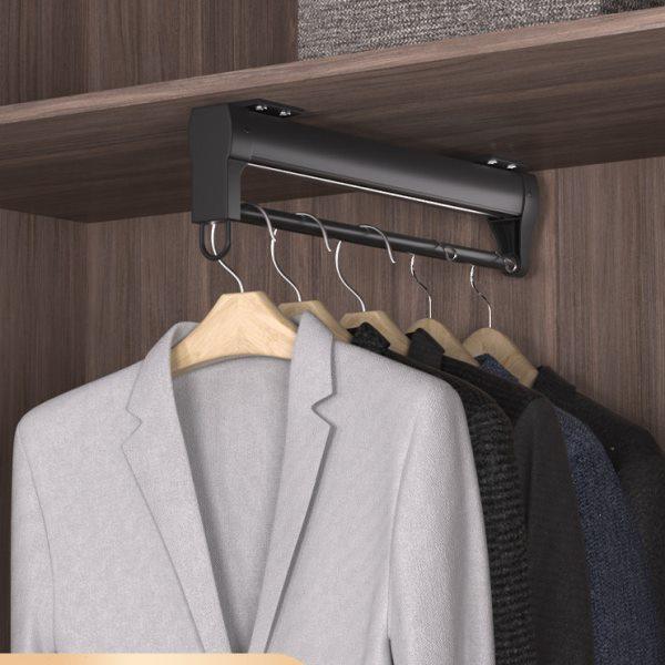 浅衣柜挂衣杆伸缩顶装纵向竖向衣通抽拉式衣架衣橱五金柜内挂衣器,基础建材,衣杆,淘宝优惠券,粉丝福利购,淘宝优惠卷