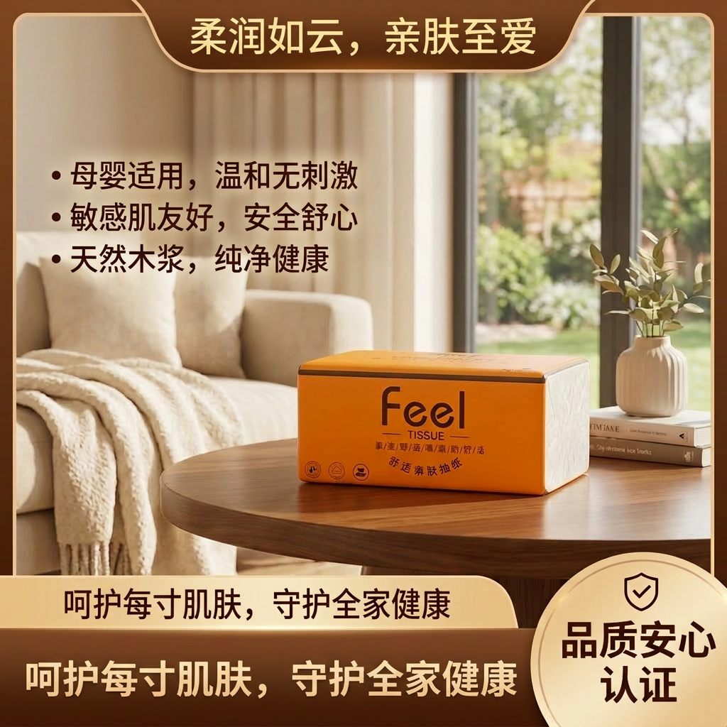 原木臻品便携抽纸小包四层压花柔软亲肤学生通勤口袋纸巾图片