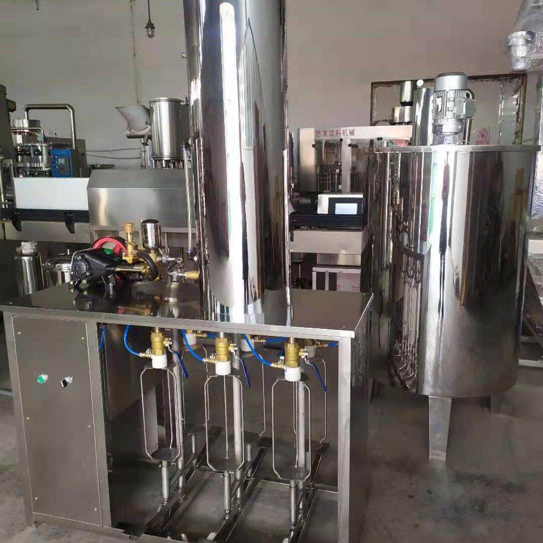 饮料生产设备灌桔子味811可乐味气功能饮料混合打装加机苏酒机械