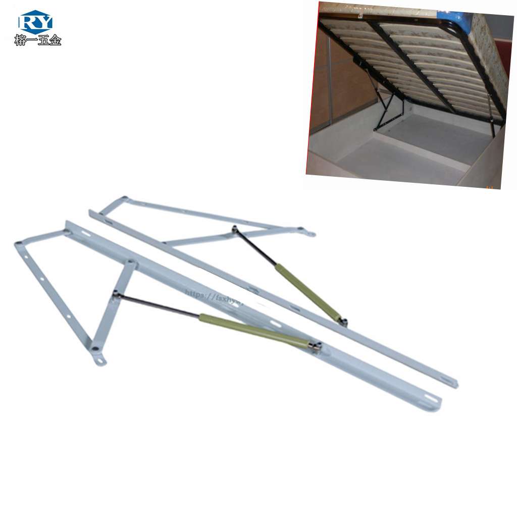 1.5米排骨架气动杆 高箱床举升器 沙发贵妃位支撑架液压床用升降