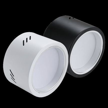 led明装筒灯寸寸寸商场展厅吸顶式吊线杆防眩光免孔圆形吊灯