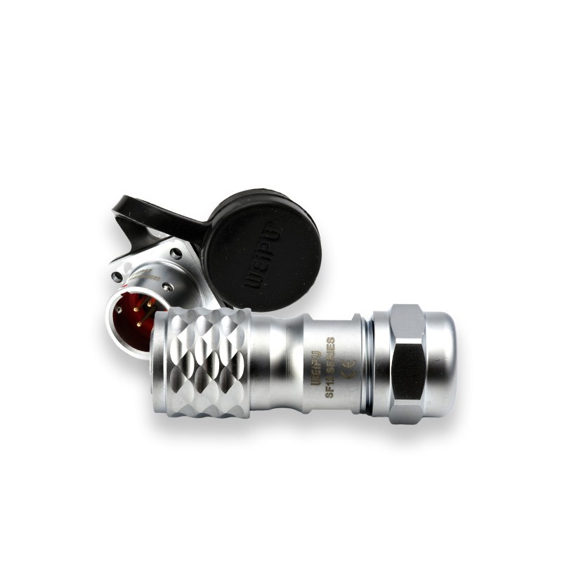 威浦 航空插头SF12【2芯-9芯】母头法兰公座SF1210/S_+SF1213/P