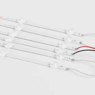 透镜平板灯灯条替换片光源改造集成吊顶直发光*