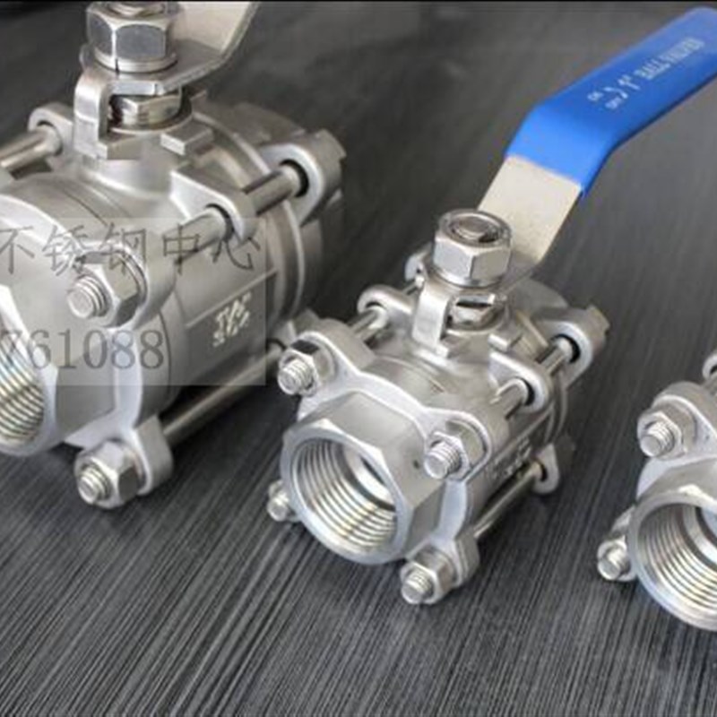 0/1/201不锈钢片式球三片式球pc丝口Q11F-1门分分