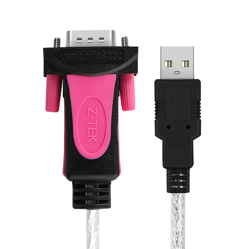 力特USB转RS232串口线ZE533C9针COM转USB工业级ZE731/697/656/698