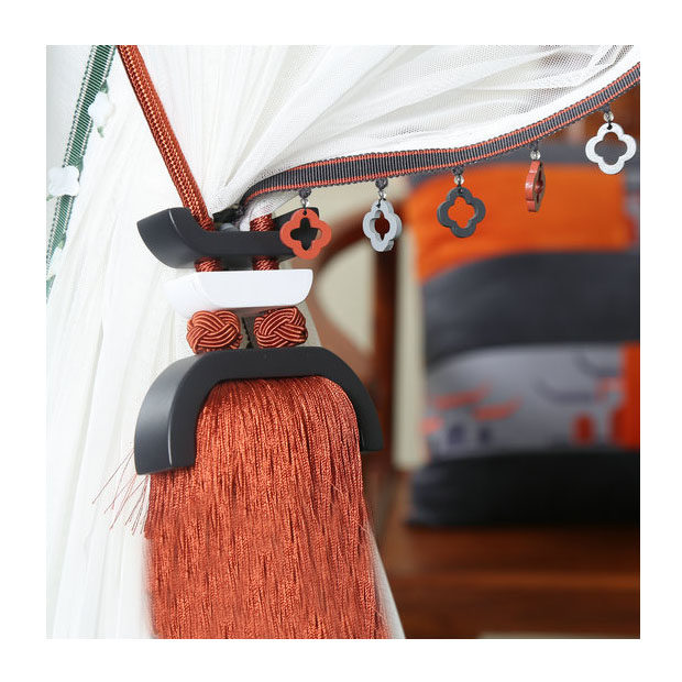 诗画江南 新窗帘绑带大穗单头装饰品捆绑窗帘样板房民宿,居家布艺,窗帘绑带,淘宝优惠券,粉丝福利购,淘宝优惠卷