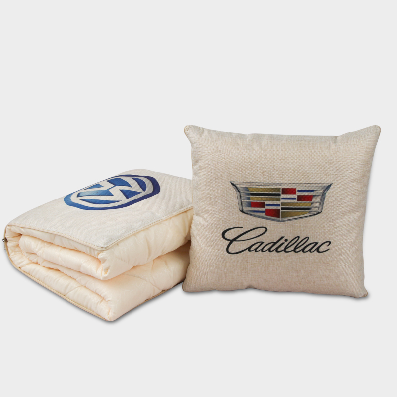 汽车抱枕被子两用多功能车载靠垫靠枕折叠空调被午休被车内用品