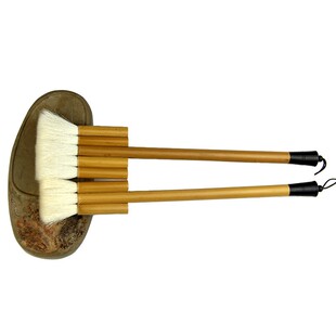 御锋堂 纯羊毛底纹笔国画工笔水彩羊毛排刷板刷