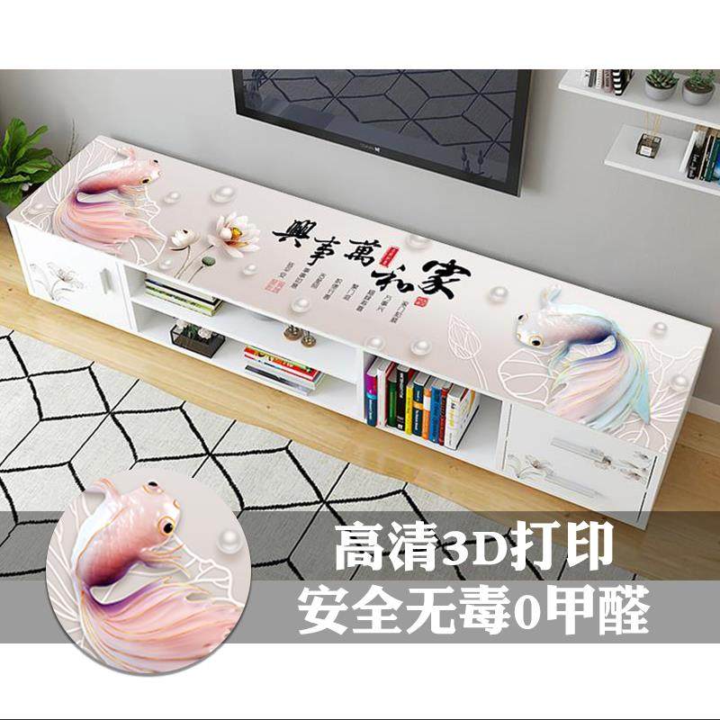 D桌垫软玻璃长茶机电视柜桌布C塑料软玻璃印花防油水防烫免洗