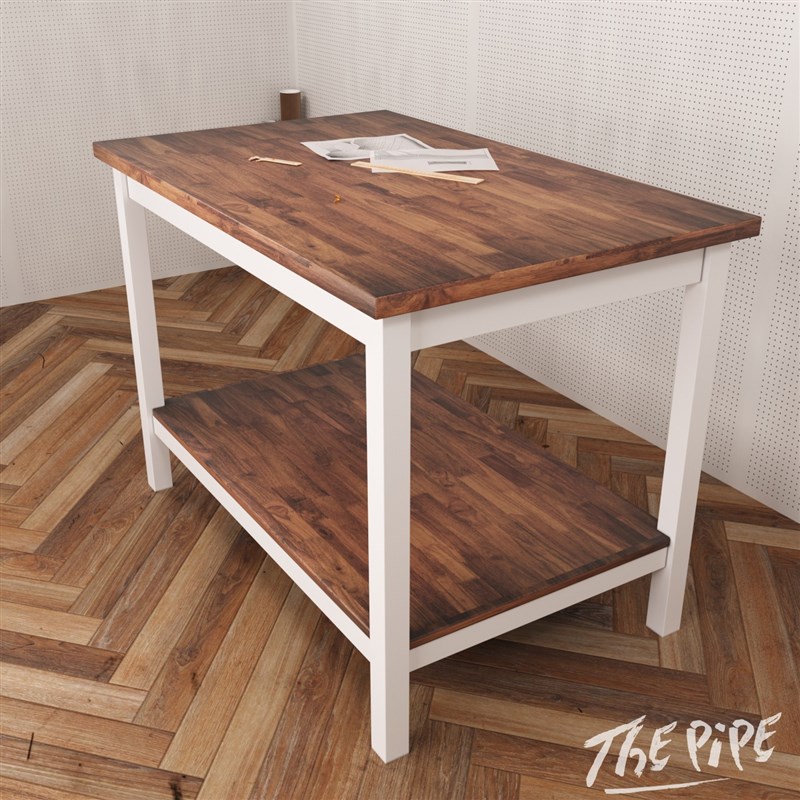 随心定制皮雕皮具手工工作台操作台实木台面按要求定制可设计出图