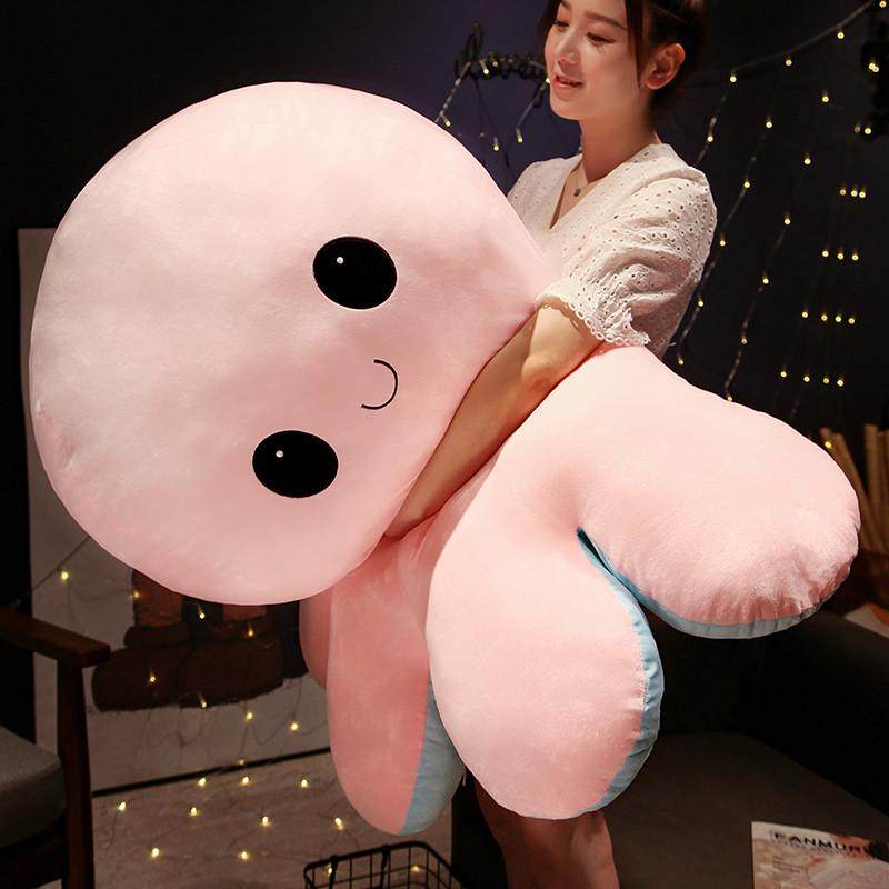 变脸超大章鱼玩偶抱枕生气面八爪鱼毛绒翻面布娃娃公仔巨型,玩具/童车/益智/积木/模型,毛绒/玩偶/公仔/布艺类玩具,淘宝优惠券,粉丝福利购,淘宝优惠卷