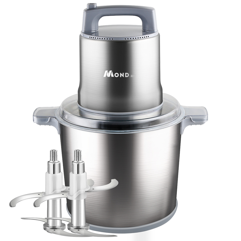 商用绞肉机L不锈钢8升10容量自动大功率料理搅碎菜葱蒜多功能