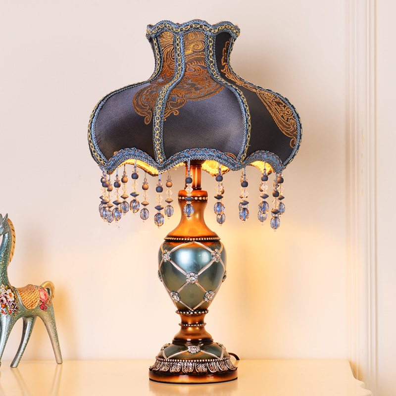 卧室床头灯家用插电可调节亮度结婚浪漫月子夜用无线遥控台灯暖光