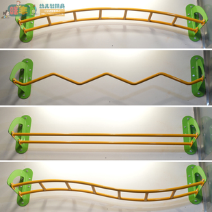 感统攀爬悬吊支架室内墙体悬挂支架设备吊缆架壁挂式悬吊铁架家用