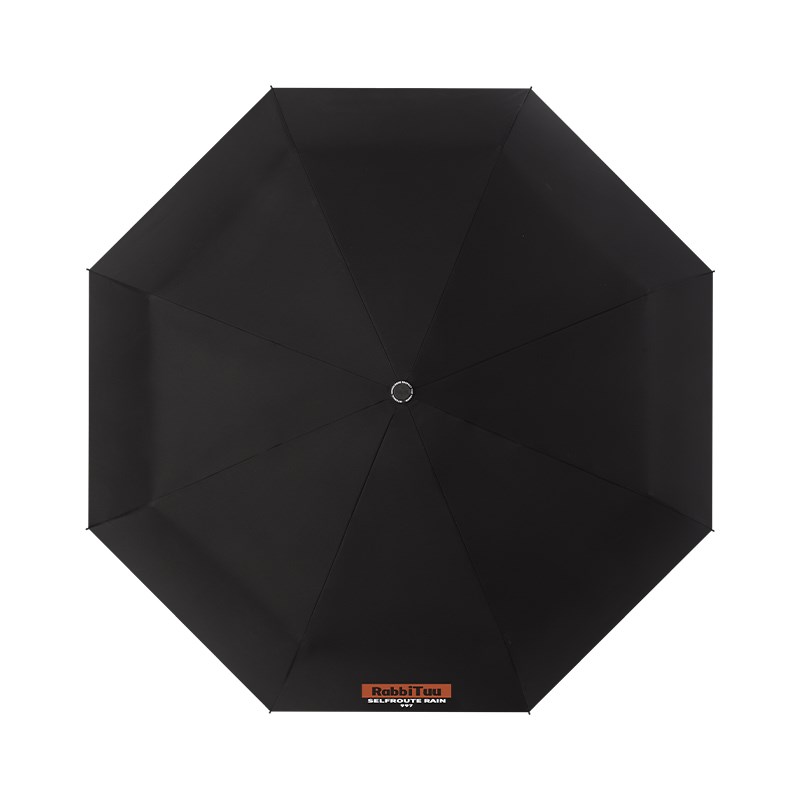 rabbituu自动折叠伞男士雨伞遮阳晴雨两用大号简约双层纯色全自动