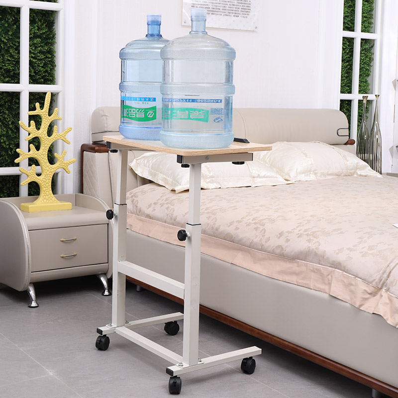 老年人吃饭桌病人护理餐桌孕妇坐月子餐桌可移动升降床边桌护理用