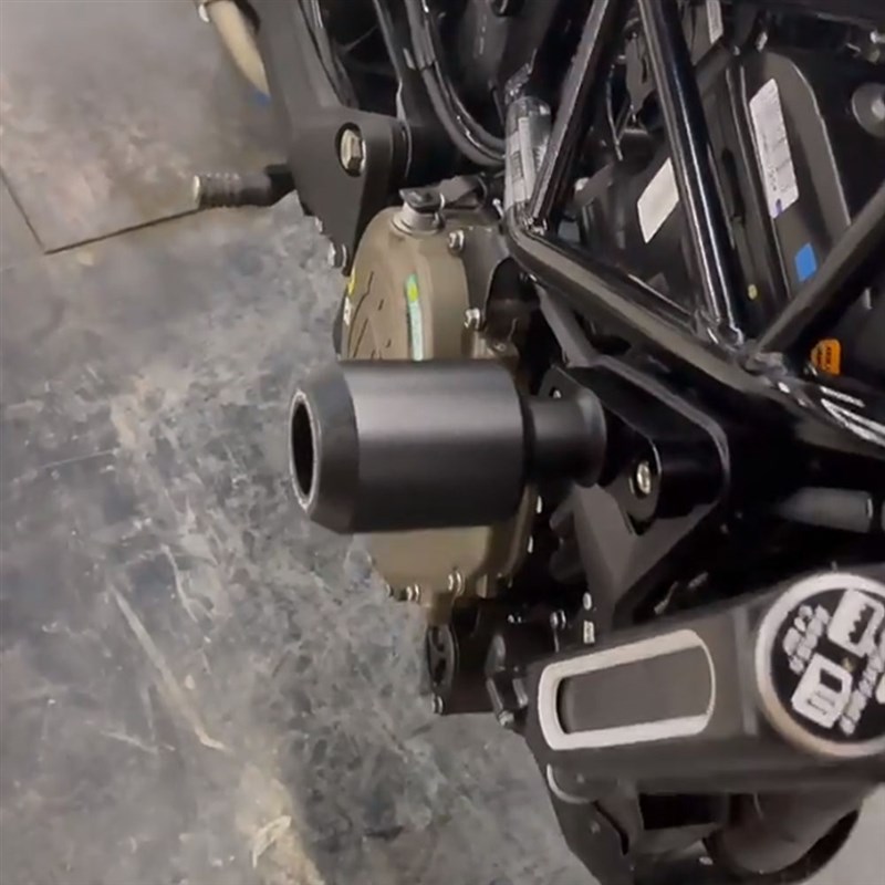 适用胡思瓦娜 白箭黑箭  改装球保险杠发动机胶块