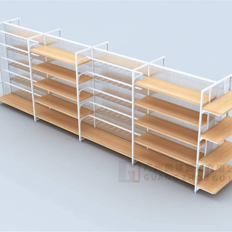 名创货架优品展示架小号中岛货柜中岛柜挂钩货架挂摆超市饰品货