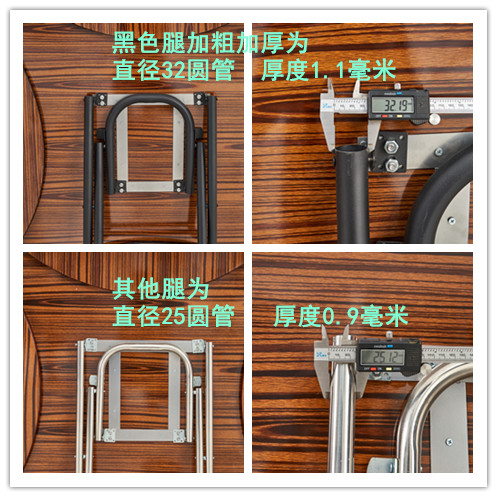 折叠桌餐桌家用小户型圆桌正方形可吃饭桌租房折叠圆桌子