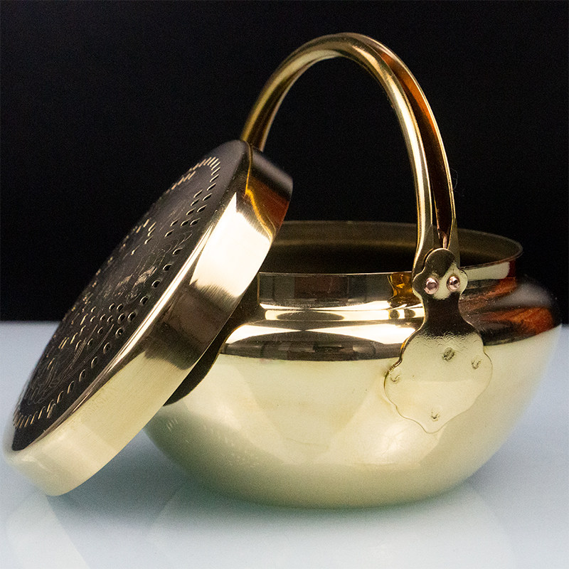 传统婚礼用品铜火炉婚庆铜火冲结婚火铳铜炉子手炉旺盆炉陪嫁嫁妆