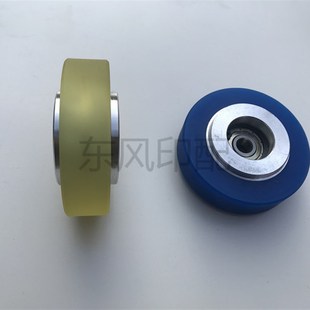 自动冲压纸轮烫金裱纸机覆膜机走纸轮亚华胜利模切机压纸轮