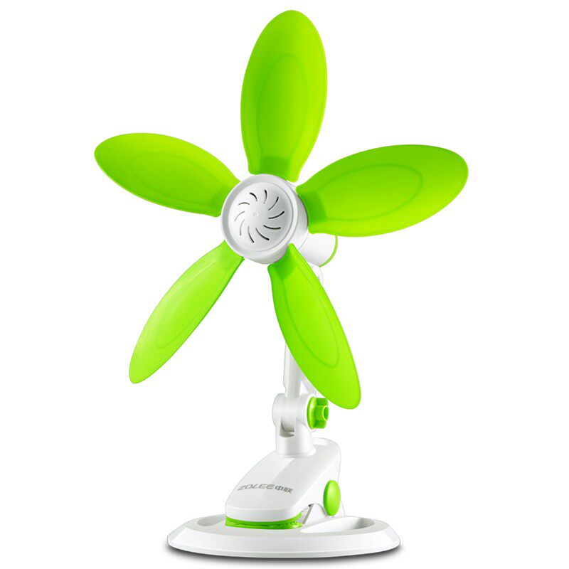 中联电风扇软叶夹扇学生安全电扇低音迷你儿童小风扇办公室台扇