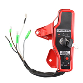 汽油机配件168F 190F电启动控制开关盒电门锁钥匙盒 170F188