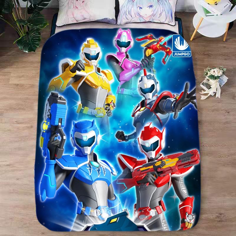 来图定制动漫迷你特工队空调被可爱儿童夏凉被学生宿舍午睡薄被子