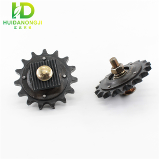 雷沃谷神 小麦收割机改装配件 链条张紧轮 张紧链轮 原厂配套