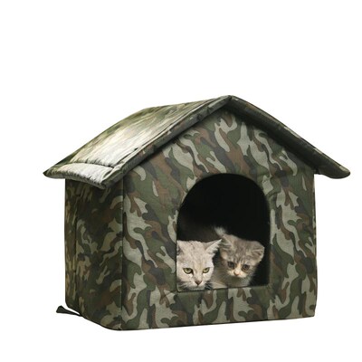 流浪猫窝户外猫咪防雨雪窝保暖封闭式冬季室外狗窝四季通用宠物窝