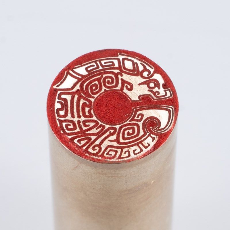 卷龙大吉2x6cm实心黄铜印闲章定制龙印章硬笔书画引首章龙年送礼,文具电教/文化用品/商务用品,书画印章,淘宝优惠券,粉丝福利购,淘宝优惠卷