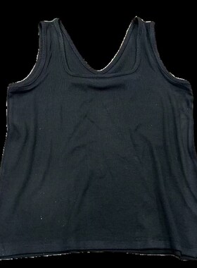 MM 3293 两面穿百搭休闲简约打底女士背心 胸围84衣长53