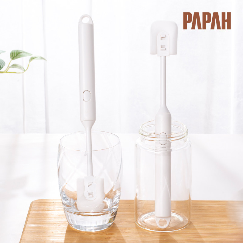 杯刷纳米海绵长柄家用清洁可拆卸刷头茶渍去污洗杯子神器清洗刷,家庭/个人清洁工具,杯刷/瓶刷,淘宝优惠券,粉丝福利购,淘宝优惠卷