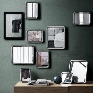 丹麦Georg Jensen相框摆台镜面摆台个性创意装饰轻奢乔迁礼物