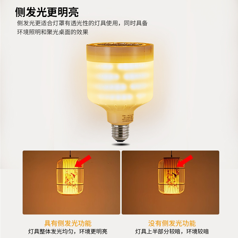 led聚光射灯超亮高显指火锅店餐饮专用p20灯泡e27螺口cob射灯灯泡