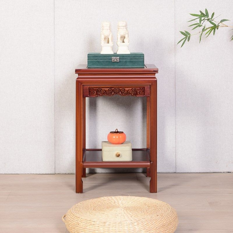 桌子实木架鱼缸架方几客厅小茶几沙发侧边角几边桌新小方桌,住宅家具,花架/花几,淘宝优惠券,粉丝福利购,淘宝优惠卷