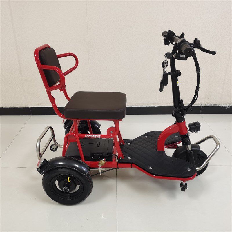 火爆新款迈特维奇折叠小三轮老年代步旅行专用便携实用电动车