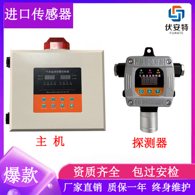 喷漆房车间油漆易燃气体泄漏探测报警器可燃探头浓度检测仪传感器