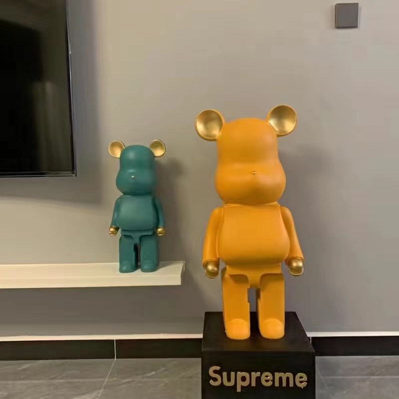 创意暴力熊落地大摆件卡通存钱罐大号客厅电视柜家居软装饰品乔迁