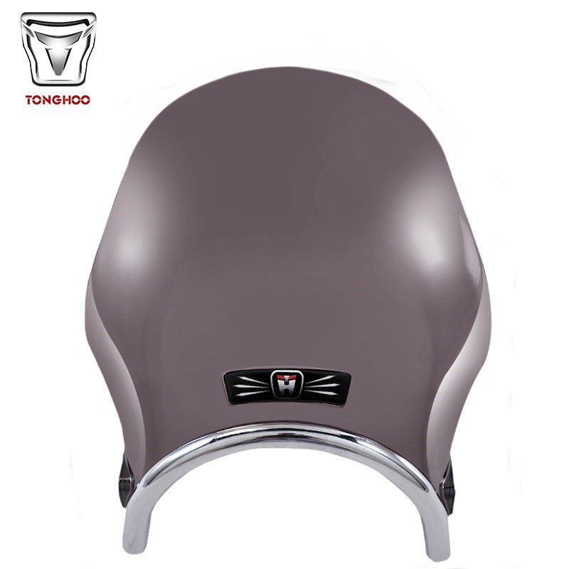 幼狮改装前风挡加高大风挡玻璃鑫源复古圆灯专用CB