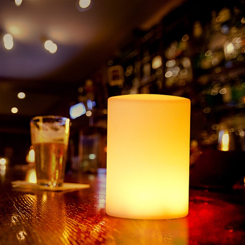 酒吧LED时尚桌灯KT吧蛋形台灯氛围灯卧室咖啡厅装饰发光小夜灯