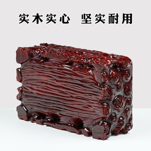 马拉斯整木根雕底座泰山石头瓶盆景鱼缸工艺品实木加托架