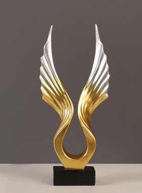 轻奢艺术摆件家居客厅电视柜酒柜摆设办公室书柜书架装饰品工艺品