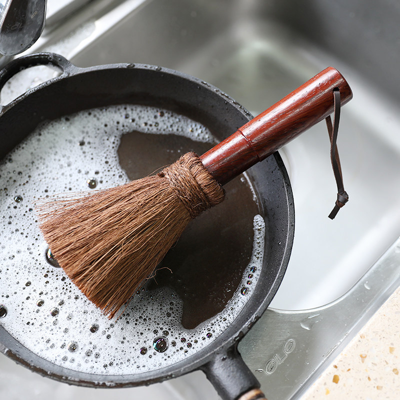 天然棕毛刷洗锅神器棕榈家用厨房不伤锅软毛刷洗锅刷子专用不沾油,家庭/个人清洁工具,厨房用刷,淘宝优惠券,粉丝福利购,淘宝优惠卷