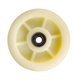 6寸白尼龙单轮万向轮片轮子4寸5寸8寸平板手推车脚轮轮子轱辘