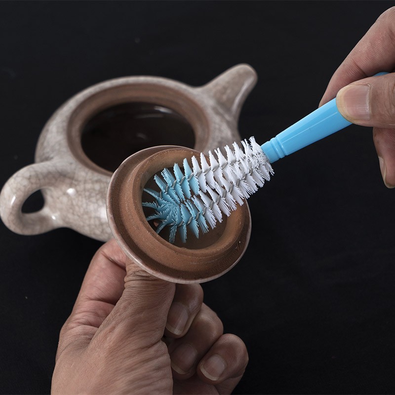 茶壶刷子茶杯壶嘴水壶硬毛小号厨房咖啡壶奶瓶清洁刷细口酒瓶杯刷